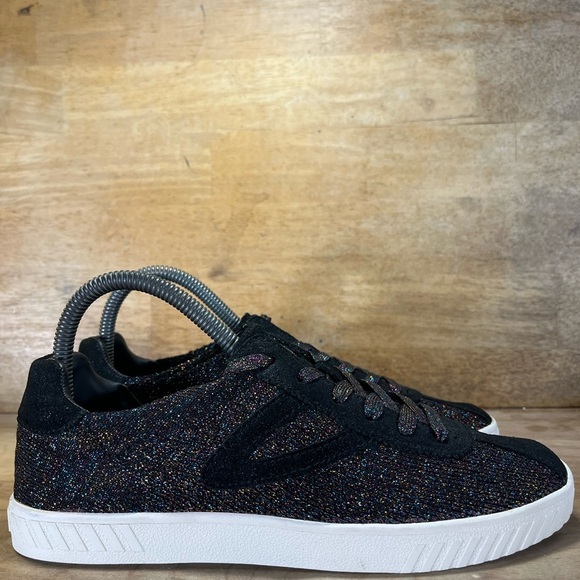 Tretorn Camden 4 GLITTER SPARKLE Womens Size 7 Shoes Sneakers Multicolor - Picture 1 of 10